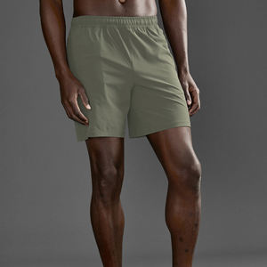 2025 nouveau dernier haute qualité Logo personnalisé Double couches maille Shorts respirant cordon surdimensionné sport Shorts Shorts pour hommes - Product Image 1