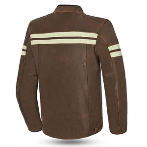 แจ็กเก็ตหนังแฟชั่นสำหรับผู้ชายขนาดใหญ่พิเศษแจ็กเก็ตหนังสำหรับฤดูหนาวดีไซน์ใหม่ - Product Image 2