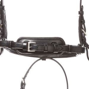 La brida está hecha de cuero de alta calidad. Esta brida tiene un aspecto particularmente elegante debido a la menor cantidad de correas si lo desea. - Product Image 4