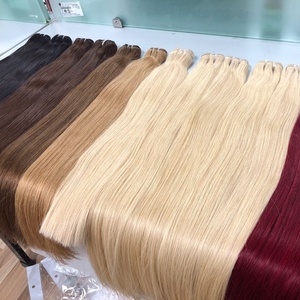 Cabello humano Lacio y liso de 16 pulgadas, cabello 100 humano sin procesar vietnamita, venta al por mayor - Product Image 5