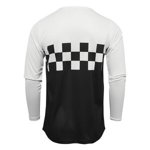 Sublimation personnalisée imprimé col rond manches longues VTT maillot pour adultes haute qualité en gros Motocross maillot en bas quantité minimale de commande - Product Image 2