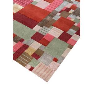 Caliedo Handmade Beige & <b>Brown</b> <b>Wool</b> Viscose Rug Tra-14562 Large Area Patchwork Design for Home Hallway Rectangle Tra-14562 Model - Product Image 2