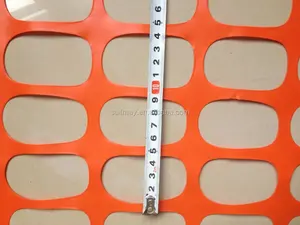 Barrera de Seguridad Vial de HDPE PE Naranja - Reutilizable, Resistente a la Intemperie y con Protección UV - Product Image 2