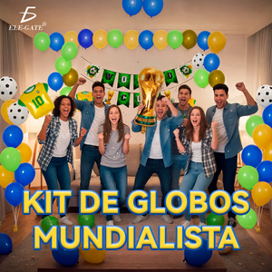Brazil Theme for World Cup Party Decoration Kit Eco-Friendly 42-Piece Balloon Set for Birthday Parties - Product Image 5