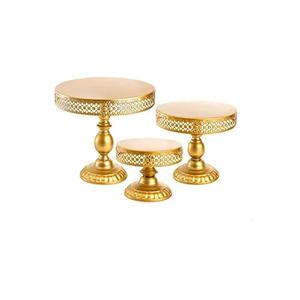 ขาตั้งเค้กโลหะขาตั้งทองแดงขนาดกำหนดเองได้แท่นโชว์เค้กขนมหวานงานแต่งงานงานปาร์ตี้ออกแบบตามสั่งและทำจากโลหะ - Product Image 4