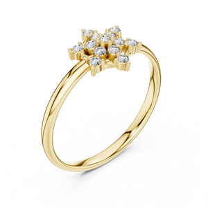 Glametide jewels 10K Topaz Anillo ajustable con estilo moderno de moda para uso diario - Product Image 4