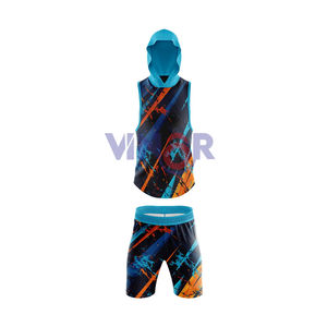 ชุดฟุตบอลอเมริกัน 7 คนต่อทีม แบบสั่งทำพิเศษ 100% โพลีเอสเตอร์ สำหรับเยาวชน ทรงปกติ ขายส่ง ชุดฟุตบอล 7 คนต่อทีม - Product Image 1