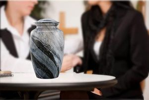 Handmade <b>Large</b> Adult Size Mosaic Aluminium Glass Cremation <b>Urn</b> Individual Tiles Hand Applied Unique Funerals Funeral Supplies - Product Image 5