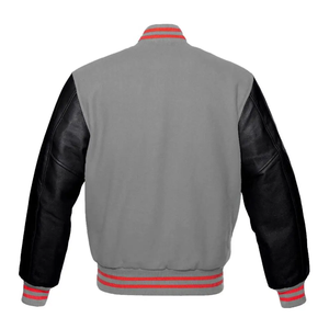 Tissu en laine de qualité supérieure veste universitaire d'hiver respirant col montant capuche paquet unique inclus teint Letterman Baseball - Product Image 4