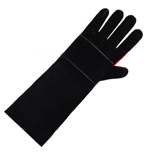 En noir avec contraste de couleur rouge Produit de la meilleure qualité Antidérapant Respirant Résistant à l'usure Gants de mécanicien - Product Image 5