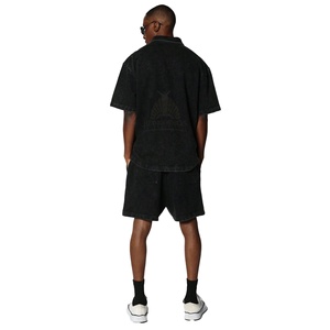 À la mode hommes à manches courtes Polo Style haut et Shorts ensembles décontracté à la mode été T-shirt Match Shorts ensemble survêtement ensemble été - Product Image 2