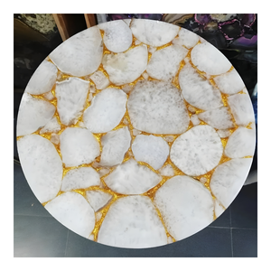 Tables en agate sculptées à la main Décoration d'intérieur Produit le plus vendu Découvrez l'élégance naturelle - Product Image 1