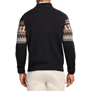 Suéter Personalizado con Logotipo para Hombre, Jersey de Punto Jacquard, Prenda de Punto de Invierno con Cuello Redondo, Suéter de Punto de Algodón de Diseño Personalizado - Product Image 2