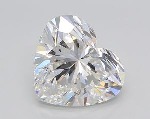 Crea tu joyería de ensueño 4,00 CT corte de corazón CVD Lab Grown Diamond 9,72 MM E Color VVS2 Clarity IGI certificado para Royal Look Ring - Product Image 1