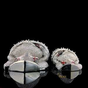 Colgante de Hip Hop con cabeza de Jesús completamente helado con diamantes de corte cultivados en laboratorio colgantes de joyería fina de Plata de Ley 925 para regalos - Product Image 4