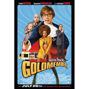 Póster moderno de Austin Powers 3 Goldmember para decoración de pared - Product Image 1