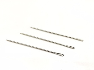 Aiguilles de type C pour tissage de cheveux, aiguilles à coudre pour perruques, outils d'extension capillaire, vente en gros, aiguilles courbes et droites - Product Image 2