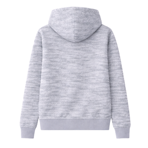 เสื้อฮู้ดเฮเธอร์ เกรย์ ซอร์รอร์ แบบสวมหัว สีชมพูและเขียว สำหรับสตรี นักศึกษาหญิง  สไตล์ลำลองทันสมัย - Product Image 4