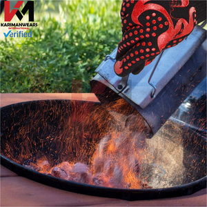 ถุงมือหนังแท้คุณภาพสูงสำหรับผู้ชาย หนังวัวเกรดพรีเมียม ทนทานแข็งแรง เหมาะสำหรับงานอุตสาหกรรมและขี่มอเตอร์ไซค์ - Product Image 4