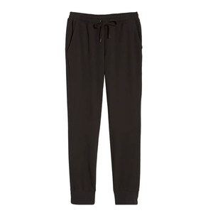 Pantalon de jogging décontracté pour homme de qualité supérieure, en molleton épais mi-lourd, en coton/polyester non tissé, avec cordon de serrage - Product Image 5
