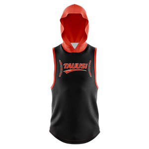 Customizable Winter <b>Sleeveless</b> <b>Men's</b> Fleece Pullover Hoodies Sports Fitness Gymwear Plain Dyed Embossed Embroidery <b>Men's</b> <b>Hoodie</b> - Product Image 1