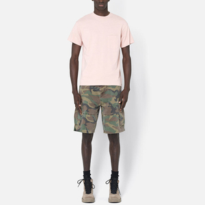 Nueva última moda calidad personalizada Color sólido hombres peso pesado algodón básico verano Camisetas manga corta hombres liso camiseta en blanco - Product Image 4