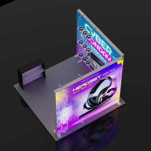 TianLang Prekių Parodos Stendo ranga Lengvas Ir Greitas SEG Šviesos Dėžės Montavimas Komercinės Prekių Demonstravimo Šviesos - Product Image 5