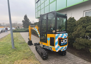 Miniexcavadora Eléctrica JCBB Tipo Oruga, Componente Central del Motor Amarillo, Equipo de Construcción - Product Image 4