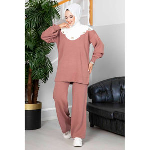 Nouvelle saison vêtements islamiques d'hiver pour femmes robe Abaya caftan tunique Dubaï mode islamique musulmane robes islamiques de fabrication turque - Product Image 4