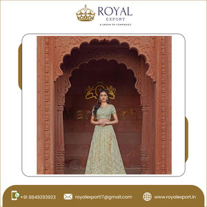 Lehenga Choli-Ropa Étnica de lujo de alta calidad, ropa de imitación con bordado de Georgette, 2023 - Product Image 2