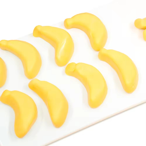 Gomitas de Frutas Pelables al Por Mayor, Dulces y Ácidas, Masticables, Certificadas Halal, Sabor Plátano y Frambuesa Azul, Bolsa Personalizada del Proveedor - Product Image 3