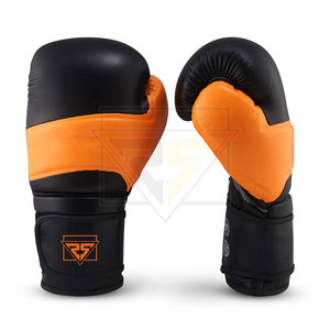 Guantes de Boxeo Personalizados al por Mayor con Logotipo, Novedad, Guantes de Entrenamiento Impresos de Alta Calidad, Guantes de Combate RUKHMAL SPORTS RS-205 de PU - Product Image 1