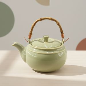 Tetera de Cerámica Resistente al Calor 3460169Brc-0.6 de 600 ml para Café y Té, Gran Venta - Product Image 1