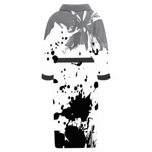 OEM personalizable 100% poliéster vestido de boxeo cómodo Etiqueta Privada desgaste de artes marciales bata personalizada - Product Image 2