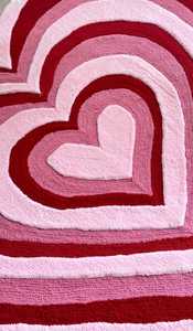 KNOT Rug Premium Tapis de zone de conception de coeur tufté à la main Tapis de laine de luxe pour la maison, hôtels Personnaliser la taille disponible - Product Image 2