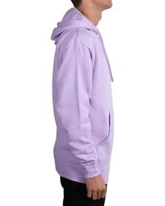 OEM personnalisé Lavande Pull à capuche pour hommes Soft Fleece Cotton Polyester Fabric Kangaroo Pocket - Flexora Supplier - Product Image 3