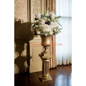 Centro de mesa para interior de boda, recubierto de polvo blanco, diferentes tamaños, Decoración de mesa, hogar y eventos, centro de mesa para fiesta, venta al por mayor - Product Image 3