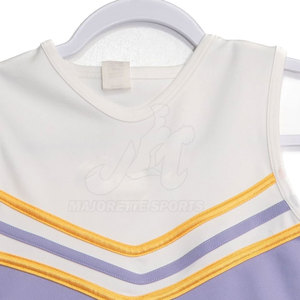 Haut de sport Practice Cheer Shell, coupe athlétique confortable, conçu pour les équipes de cheerleading et de danse, léger - Product Image 3