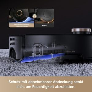 Aspirateur robot complet Z60 Ultra avec fonction de lavage, 28 000 Pa, DToF + double laser + évitement d'obstacles RGBLED, AutoShield - Product Image 2