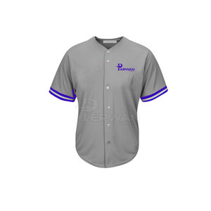 Customized Baseball & Softball Uniform with Your Own Logo Private Label New Design Breathable Quick Dry 100% Polyester - Product Image 3