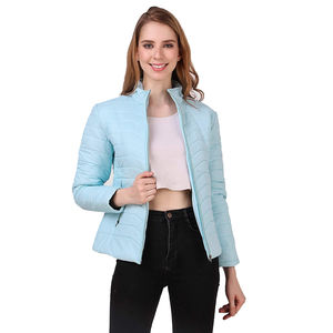Chaqueta Acolchada para Mujer, Precios de Fábrica OEM, Informal, Transpirable, Ecológica, Chaqueta de Lona para Invierno, Hecha en Pakistán - Product Image 5
