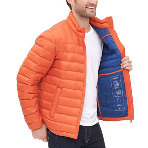 Chaqueta acolchada de invierno para hombre personalizada al mejor precio, manga completa, cuello levantado, venta al por mayor, características calefactables, tela de lona, calle principal - Product Image 6