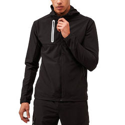 เสื้อแจ็กเก็ตกันฝนสำหรับผู้ชาย, เสื้อแจ็กเก็ตกันน้ำผ้าไนลอนสำหรับกีฬากลางแจ้งออกแบบโลโก้ได้ตามต้องการ - Product Image 4