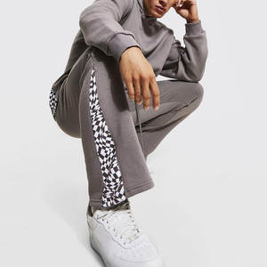 Ensemble de survêtement personnalisé pour homme, nouvelle collection, sweat à capuche zippé en polaire et pantalon de jogging avec logo, vente en gros OEM - Product Image 3