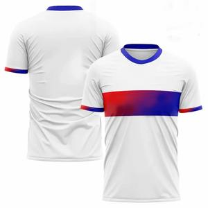 Camiseta de fútbol retro personalizada OEM de alta calidad, camiseta de fútbol por sublimación con logotipo bordado, ropa de fútbol - Product Image 4