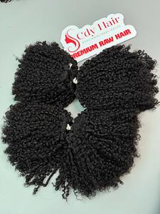 Extensiones de Cabello Humano Natural 100% de Donante Único, Súper Doble Trama, Rizado Pixie, con Cutícula Alineada, Hecho en Vietnam - Product Image 3