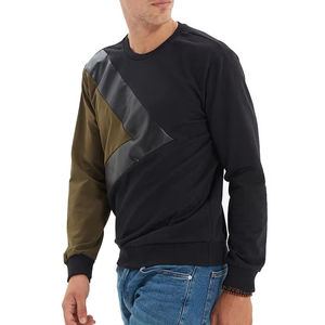 Vente personnalisée de vêtements durables pour hommes, sweatshirts, sweatshirts avec logo personnalisé, sweatshirts d'hiver en coton mélangé bon marché - Product Image 1