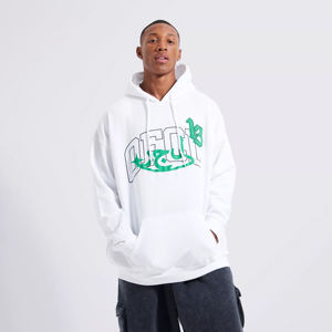 Nouveau design Logo sur mesure Sweats à capuche lourds pour hommes Saison d'hiver Taille 3XL Sérigraphie en relief 3D Techniques brodées - Product Image 1