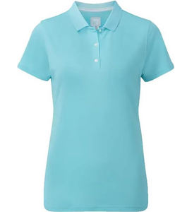 Chemise décontractée pour femme en gros avec logo personnalisé, 100% coton tricoté, 220 GSM, respirante, anti-froissement, séchage rapide, manches courtes, unie - Product Image 3