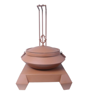 Plato Mughal Rosa, Calentador de Comida Tipo Buffet de Acero Inoxidable de Primera Calidad para Catering de Hoteles y Servicio de Eventos - Product Image 1